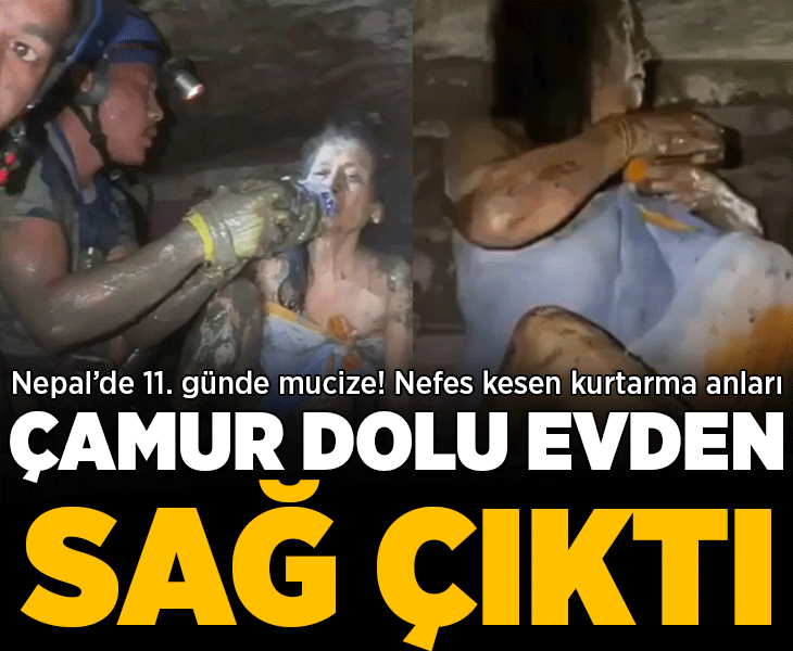 Selin yuttuğu Nepal'de 11'inci günde mucize! Çamur dolu evinden sağ çıktı Selin yuttuğu Nepal'de 11'inci günde mucize! Çamur dolu evinden sağ çıktı