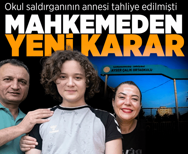 Tahliye edilmişti! Okul saldırganın annesine tutuklamaya yönelik yakalama kararı Tahliye edilmişti! Okul saldırganın annesine tutuklamaya yönelik yakalama kararı