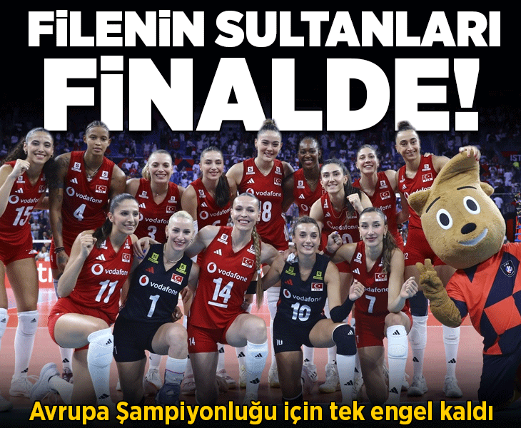 Filenin Sultanları, Avrupa Şampiyonası'nda finale yükseldi! Sırbistan'a set vermedik Filenin Sultanları, Avrupa Şampiyonası'nda finale yükseldi! Sırbistan'a set vermedik