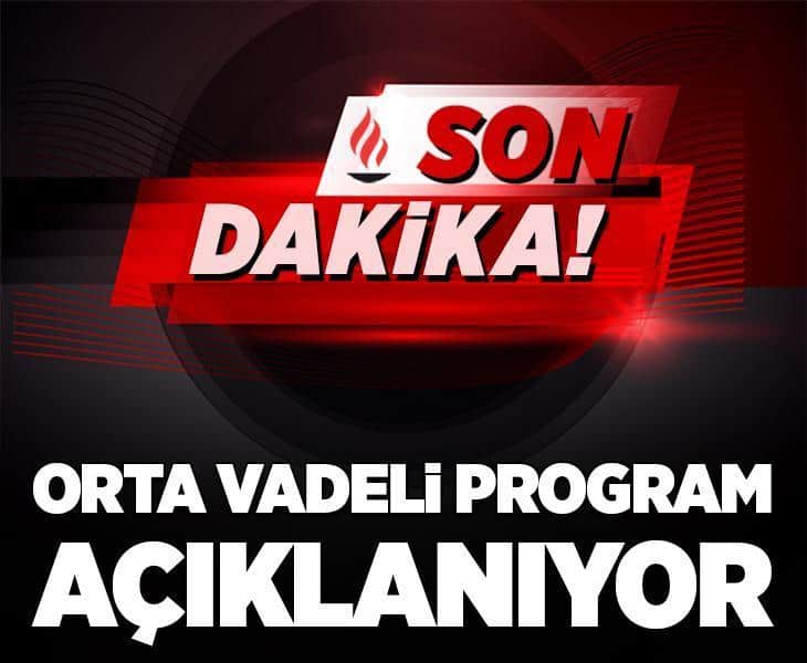 Son dakika... Orta Vadeli Program açıklanıyor! Gözler enflasyon hedefinde Son dakika... Orta Vadeli Program açıklanıyor! Gözler enflasyon hedefinde