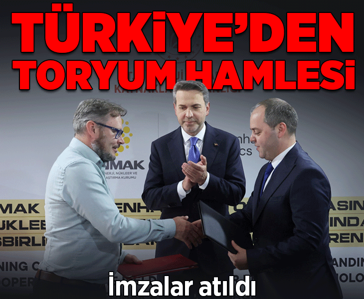 Türkiye'den 'toryum' hamlesi! TENMAK ile Danimarkalı şirket mutabakat zaptı imzaladı Türkiye'den 'toryum' hamlesi! TENMAK ile Danimarkalı şirket mutabakat zaptı imzaladı