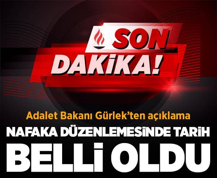 Boşanma ve nafaka düzenlemesi hayata geçiyor! Bakan Gürlek'ten açıklama Boşanma ve nafaka düzenlemesi hayata geçiyor! Bakan Gürlek'ten açıklama
