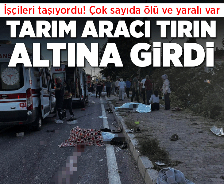 Düzce'de fındık işçilerini taşıyan araç tırla çarpıştı; 4 ölü, 8 yaralı Düzce'de fındık işçilerini taşıyan araç tırla çarpıştı; 4 ölü, 8 yaralı