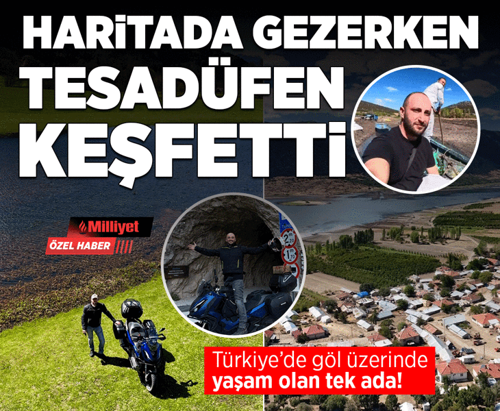 Haritada gezerken tesadüfen keşfetti: ‘Burası Türkiye’de göl üzerinde yaşam bulunan tek ada’ Haritada gezerken tesadüfen keşfetti: ‘Burası Türkiye’de göl üzerinde yaşam bulunan tek ada’