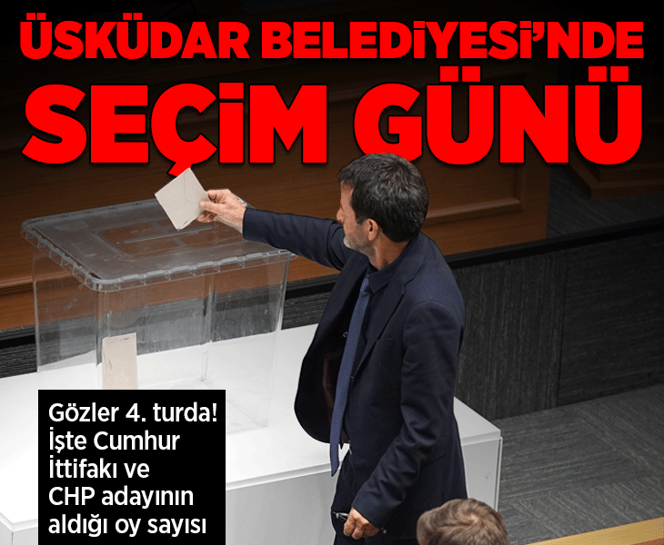 Son dakika... Üsküdar Belediyesi Başkan Vekili seçimi başladı Son dakika... Üsküdar Belediyesi Başkan Vekili seçimi başladı