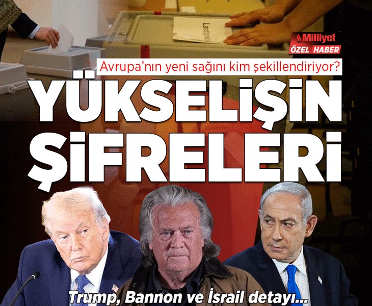 Avrupa’nın yeni sağını kim şekillendiriyor? Trump, Bannon ve İsrail detayı... İşte yükselişin şifreleri Avrupa’nın yeni sağını kim şekillendiriyor? Trump, Bannon ve İsrail detayı... İşte yükselişin şifreleri