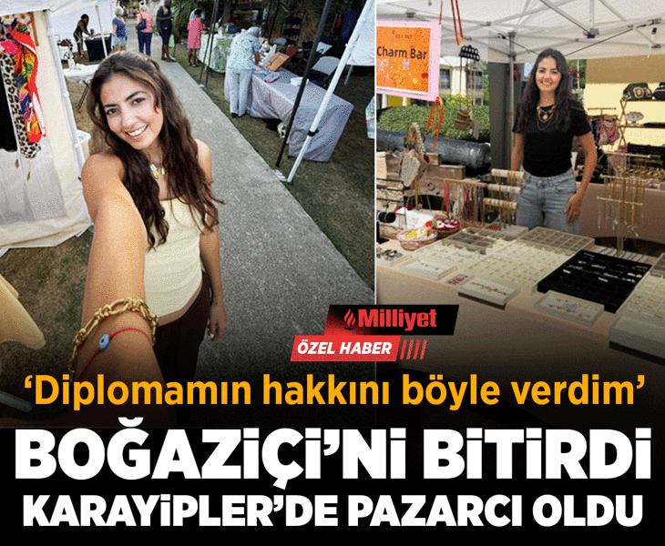 Boğaziçi’ni bitirdi, Karayipler’de pazarcı oldu! ‘Diplomamın hakkını böyle verdim’ Boğaziçi’ni bitirdi, Karayipler’de pazarcı oldu! ‘Diplomamın hakkını böyle verdim’