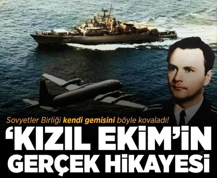 'Kızıl Ekim'in gerçek hikayesi! Sovyetler Birliği kendi gemisini böyle kovaladı 'Kızıl Ekim'in gerçek hikayesi! Sovyetler Birliği kendi gemisini böyle kovaladı