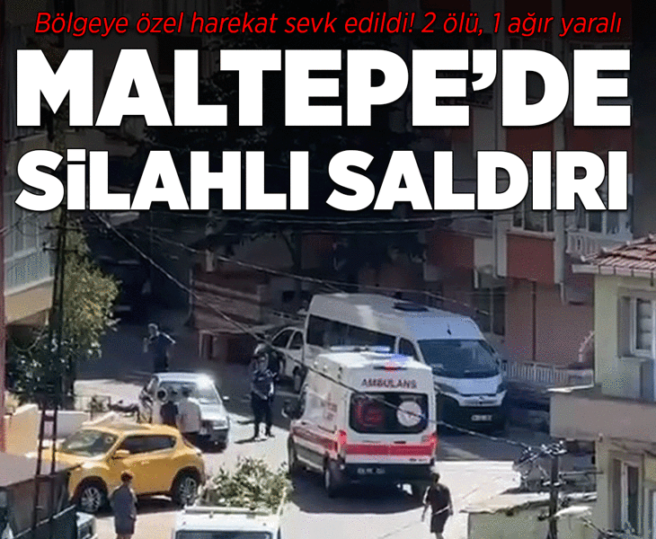 Son dakika... Maltepe'de silah sesleri! Yaralılar var, özel harekat bölgede Son dakika... Maltepe'de silah sesleri! Yaralılar var, özel harekat bölgede