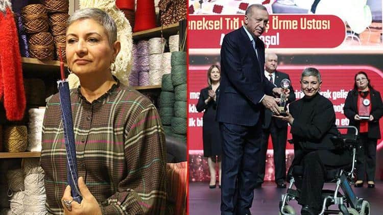 Depremde çocukları ve eşi öldü, engelli kaldı. Azmiyle "Yaşayan insan hazinesi" oldu Depremde çocukları ve eşi öldü, engelli kaldı. Azmiyle "Yaşayan insan hazinesi" oldu