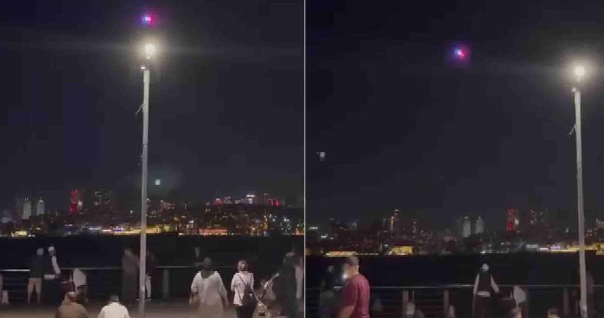 Üsküdar'da sahilde oturanlara polis dronu şoku. "Derhal uzaklaşın" Üsküdar'da sahilde oturanlara polis dronu şoku. "Derhal uzaklaşın"