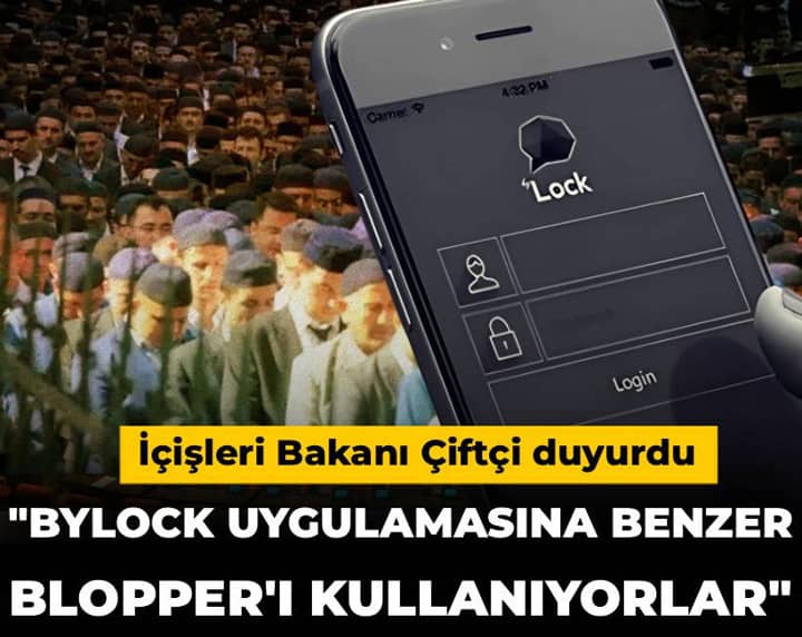 Bakan Çiftçi açıkladı Süleymancıların Bylocku ortaya çıktı: Blopper Bakan Çiftçi açıkladı Süleymancıların Bylocku ortaya çıktı: Blopper