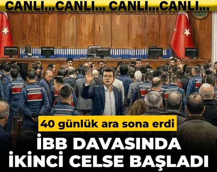 İBB davasında 40 günlük ara sona erdi, ikinci celse başladı: İşte dakika dakika yaşananlar İBB davasında 40 günlük ara sona erdi, ikinci celse başladı: İşte dakika dakika yaşananlar