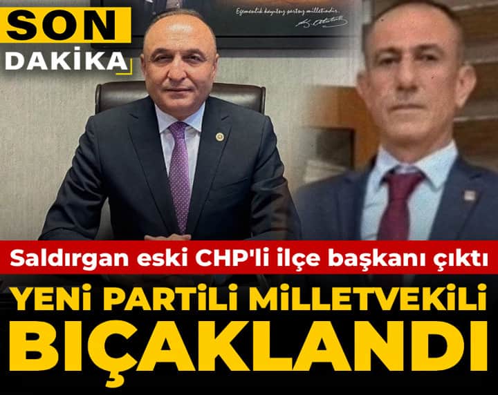Son Dakika | YENİ Partili milletvekili bıçaklı saldırıya uğradı Son Dakika | YENİ Partili milletvekili bıçaklı saldırıya uğradı