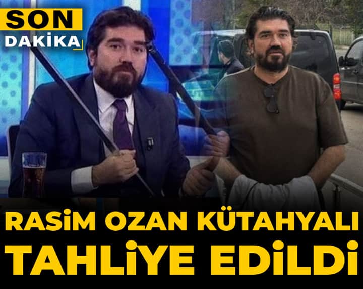 Son Dakika | Rasim Ozan Kütahyalı tahliye edildi Son Dakika | Rasim Ozan Kütahyalı tahliye edildi