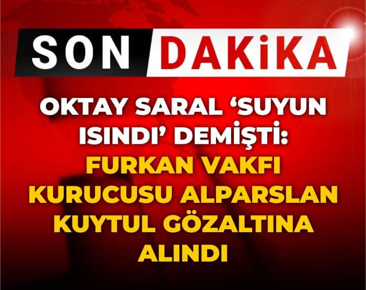 Son Dakika | Oktay Saral 'suyun ısındı' demişti: Alparslan Kuytul ve eşi gözaltına alındı Son Dakika | Oktay Saral 'suyun ısındı' demişti: Alparslan Kuytul ve eşi gözaltına alındı