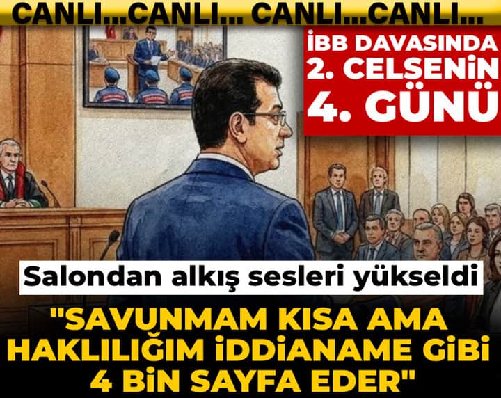İBB davasında 2. celsenin 4. günü! Sanıklar savunmalarında ne dedi? İBB davasında 2. celsenin 4. günü! Sanıklar savunmalarında ne dedi?