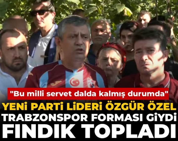 Özgür Özel YENİ Parti lideri olarak Trabzon'da! "YENİ Parti'yi iktidar olsun diye kurduk Özgür Özel YENİ Parti lideri olarak Trabzon'da! "YENİ Parti'yi iktidar olsun diye kurduk