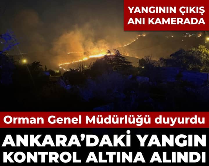 Son Dakika | Ankara'da orman yangını: Yerleşim yerlerine yakın noktada yükselen alevler gökyüzünü kapladı Son Dakika | Ankara'da orman yangını: Yerleşim yerlerine yakın noktada yükselen alevler gökyüzünü kapladı