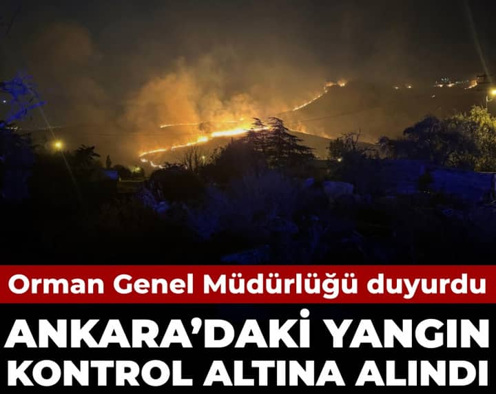 Son Dakika | Ankara'da orman yangını: Yerleşim yerlerine yakın noktada yükselen alevler gökyüzünü kapladı Son Dakika | Ankara'da orman yangını: Yerleşim yerlerine yakın noktada yükselen alevler gökyüzünü kapladı