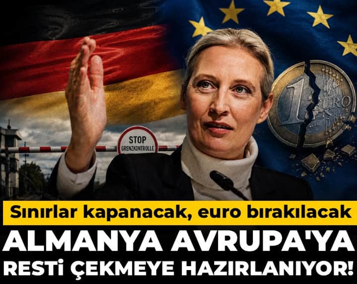 Almanya Avrupa'ya resti çekmeye hazırlanıyor! Sınırlar kapanacak, euro bırakılacak Almanya Avrupa'ya resti çekmeye hazırlanıyor! Sınırlar kapanacak, euro bırakılacak