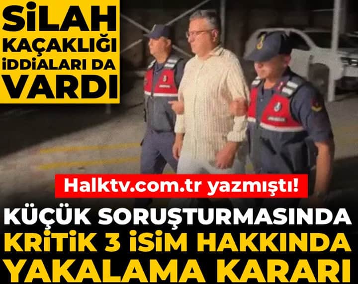 Son Dakika | Cem Küçük soruşturmasında 3 kişi hakkında yakalama kararı Son Dakika | Cem Küçük soruşturmasında 3 kişi hakkında yakalama kararı