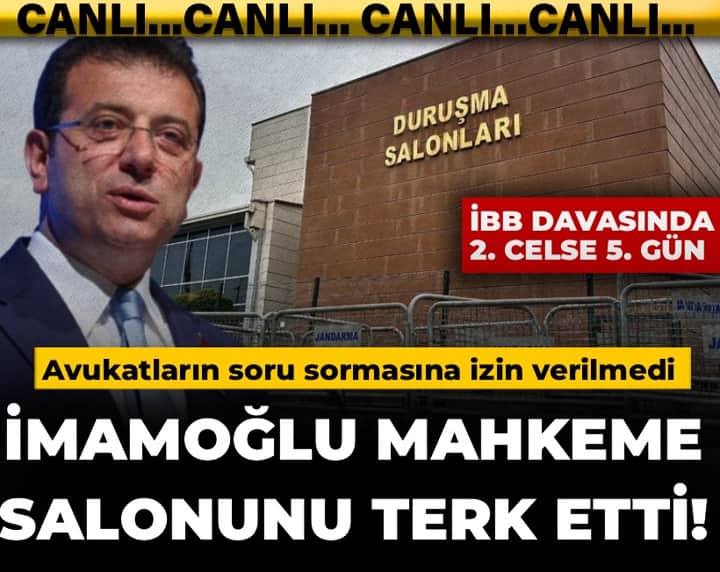 İBB davasında 2. celsenin 5. günü! İşte sanıkların savunmaları İBB davasında 2. celsenin 5. günü! İşte sanıkların savunmaları