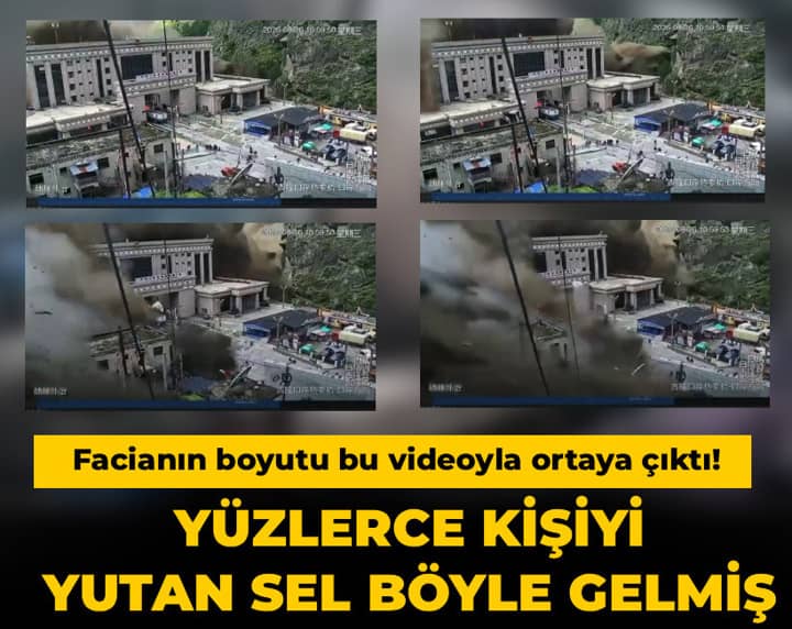 Facianın boyutu bu videoyla ortaya çıktı! Yüzlerce kişiyi yutan sel böyle gelmiş Facianın boyutu bu videoyla ortaya çıktı! Yüzlerce kişiyi yutan sel böyle gelmiş