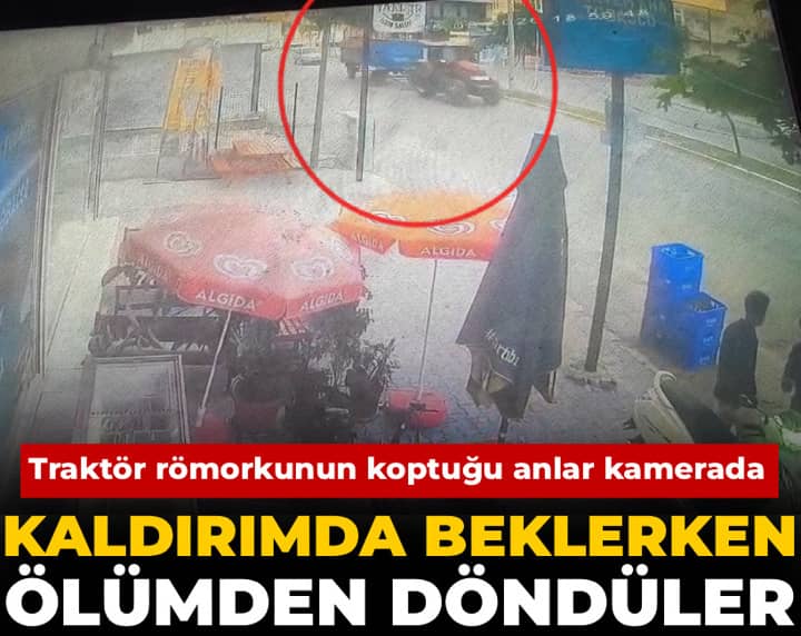 Kaldırımda beklerken ölümden döndüler Kaldırımda beklerken ölümden döndüler