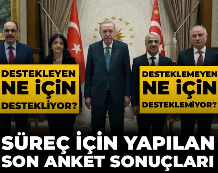 İmralı Süreci için yapılan son anket sonuçları ortaya çıktı İmralı Süreci için yapılan son anket sonuçları ortaya çıktı