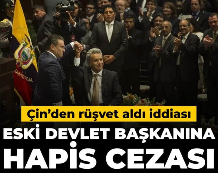 Eski devlet başkanına hapis cezası: Çin'den rüşvet aldı iddiası Eski devlet başkanına hapis cezası: Çin'den rüşvet aldı iddiası