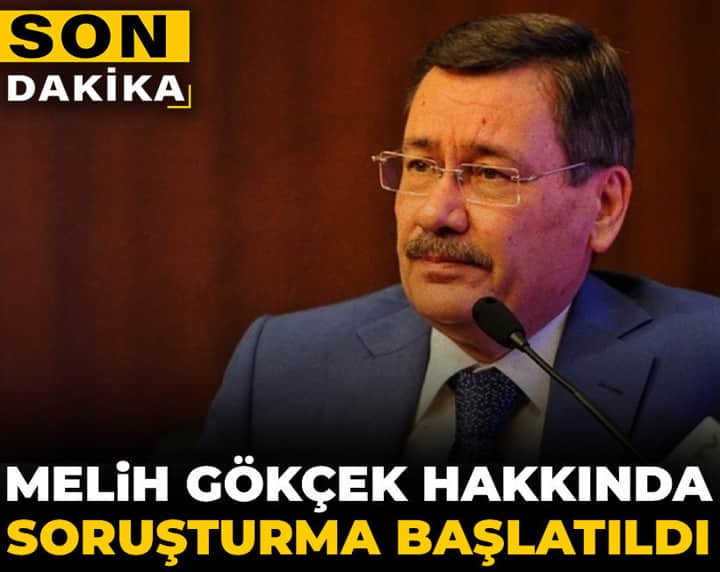 Son Dakika| Melih Gökçek hakkında soruşturma başlatıldı Son Dakika| Melih Gökçek hakkında soruşturma başlatıldı