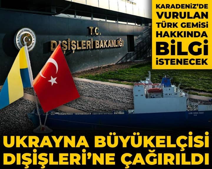 Son Dakika | Ukrayna'nın Ankara Büyükelçisi Dışişleri Bakanlığı'na çağrıldı! Son Dakika | Ukrayna'nın Ankara Büyükelçisi Dışişleri Bakanlığı'na çağrıldı!