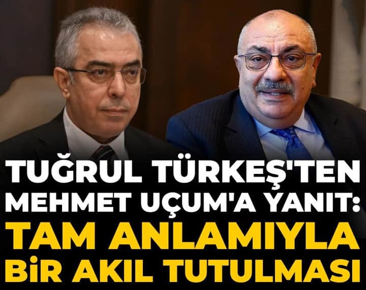 Tuğrul Türkeş'ten Mehmet Uçum'a yanıt: Tam anlamıyla bir akıl tutulması Tuğrul Türkeş'ten Mehmet Uçum'a yanıt: Tam anlamıyla bir akıl tutulması