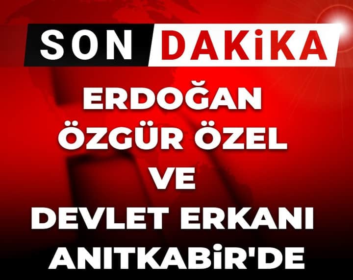 Erdoğan ve Özgür Özel Anıtkabir'de Erdoğan ve Özgür Özel Anıtkabir'de