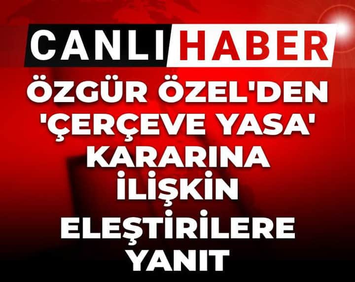 Son Dakika | YENİ Parti Genel Merkezi'nde ilk canlı yayın Halk TV'de: Özgür Özel'den çarpıcı açıklamalar Son Dakika | YENİ Parti Genel Merkezi'nde ilk canlı yayın Halk TV'de: Özgür Özel'den çarpıcı açıklamalar