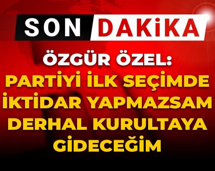 Son dakika | YENİ Parti Genel Merkezi'nde ilk PM toplantısı! Özgür Özel açıklama yapıyor Son dakika | YENİ Parti Genel Merkezi'nde ilk PM toplantısı! Özgür Özel açıklama yapıyor