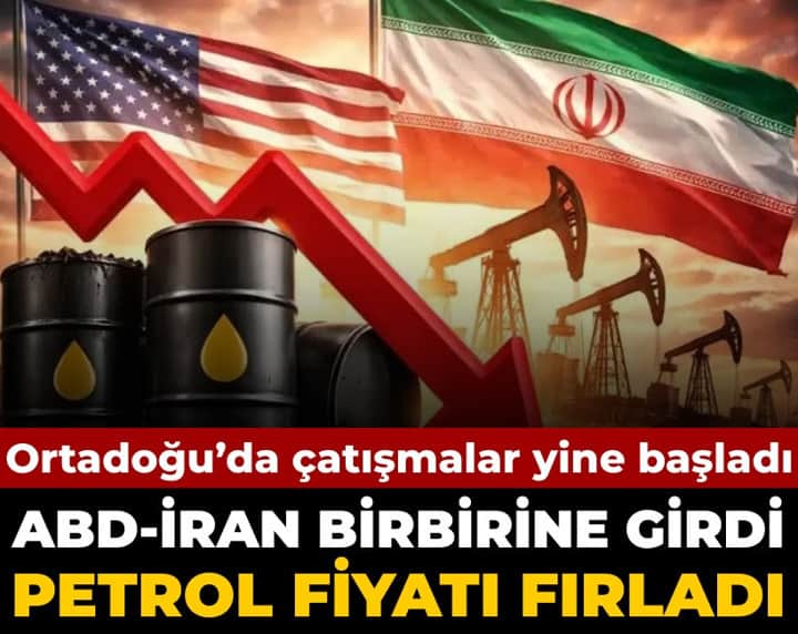 Ortadoğu'da çatışmalar yine başladı: ABD-İran birbirine girdi petrol fiyatı fırladı! Ortadoğu'da çatışmalar yine başladı: ABD-İran birbirine girdi petrol fiyatı fırladı!