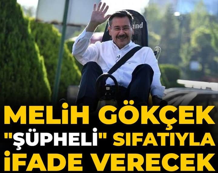 Son Dakika | Melih Gökçek ifade verecek Son Dakika | Melih Gökçek ifade verecek