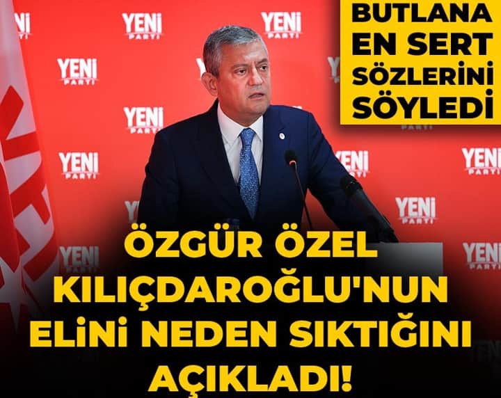 Özgür Özel Kılıçdaroğlu'nun elini neden sıktığını açıkladı! Özgür Özel Kılıçdaroğlu'nun elini neden sıktığını açıkladı!