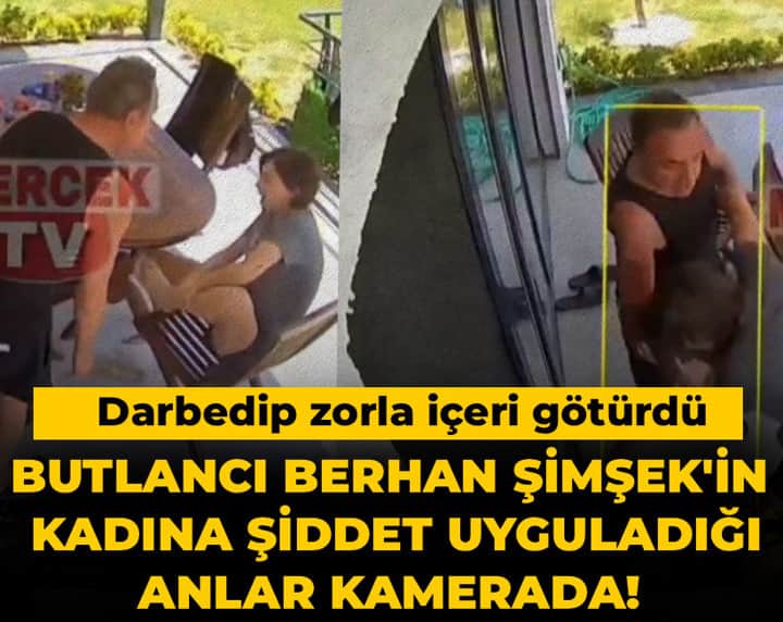 Butlancı Berhan Şimşek'in kadına şiddet uyguladığı anlar kamerada! Darbedip zorla içeri götürdü Butlancı Berhan Şimşek'in kadına şiddet uyguladığı anlar kamerada! Darbedip zorla içeri götürdü