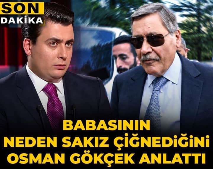 Son Dakika | Babasının neden sakız çiğnediğini Osman Gökçek anlattı Son Dakika | Babasının neden sakız çiğnediğini Osman Gökçek anlattı