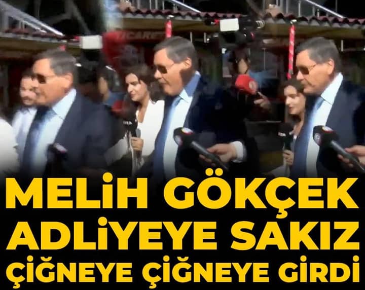 Son Dakika | Melih Gökçek ifade vermek üzere adliyeye geldi Son Dakika | Melih Gökçek ifade vermek üzere adliyeye geldi