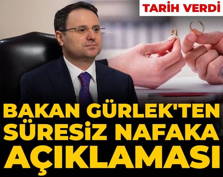 Son Dakika | Bakan Gürlek'ten süresiz nafaka açıklaması! Tarih verdi Son Dakika | Bakan Gürlek'ten süresiz nafaka açıklaması! Tarih verdi