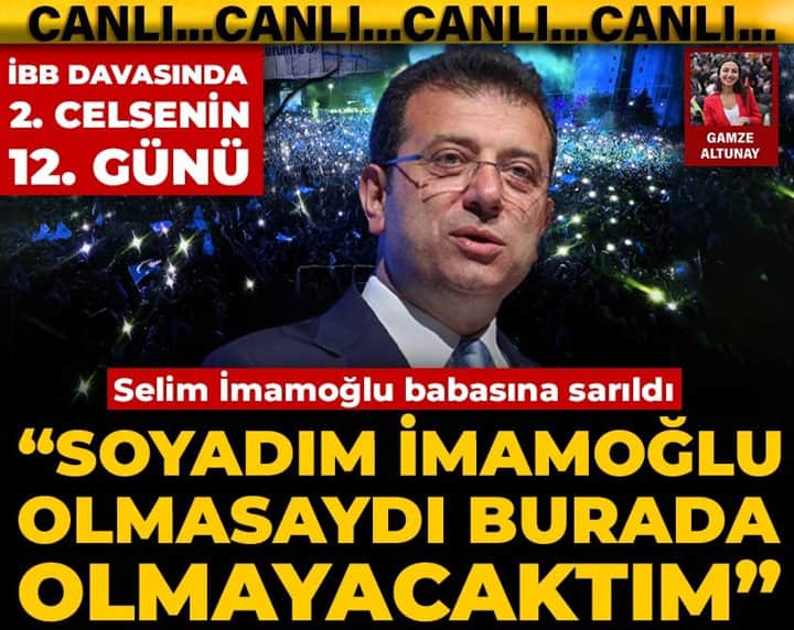 İBB davasında 2. celsenin 12. günü: Tutuksuz sanıkların savunmaları dinleniyor İBB davasında 2. celsenin 12. günü: Tutuksuz sanıkların savunmaları dinleniyor