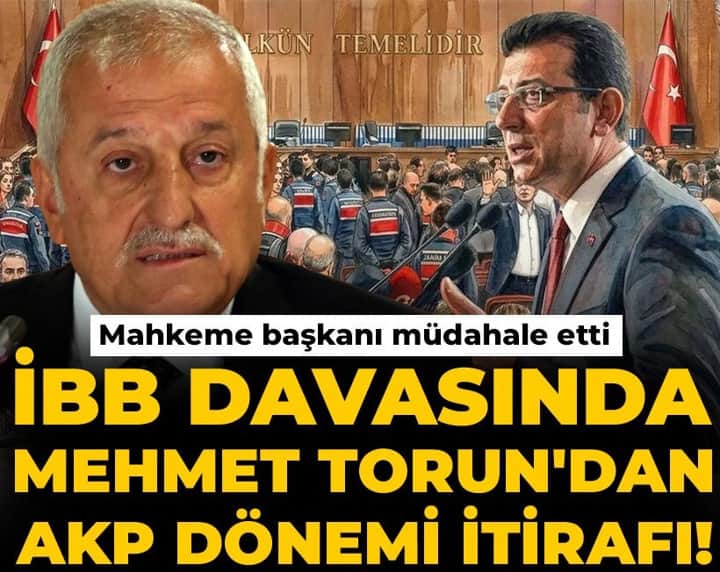 İBB davasında Mehmet Torun'dan Kadir Topbaş itirafı! Mahkeme başkanı müdahale etti İBB davasında Mehmet Torun'dan Kadir Topbaş itirafı! Mahkeme başkanı müdahale etti