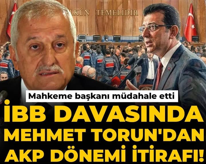 İBB davasında Mehmet Torun'dan Kadir Topbaş itirafı! Mahkeme başkanı müdahale etti İBB davasında Mehmet Torun'dan Kadir Topbaş itirafı! Mahkeme başkanı müdahale etti