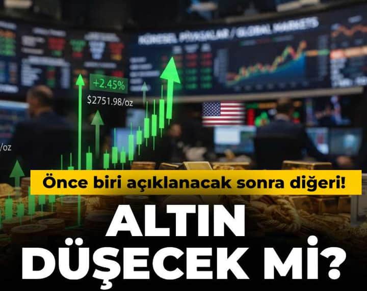 Altın düşecek mi? Önce biri açıklanacak sonra diğeri Altın düşecek mi? Önce biri açıklanacak sonra diğeri