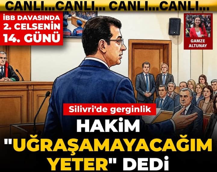 İBB davasında 2. celsenin 14. günü: Tutuksuz sanıkların savunmaları alınıyor İBB davasında 2. celsenin 14. günü: Tutuksuz sanıkların savunmaları alınıyor