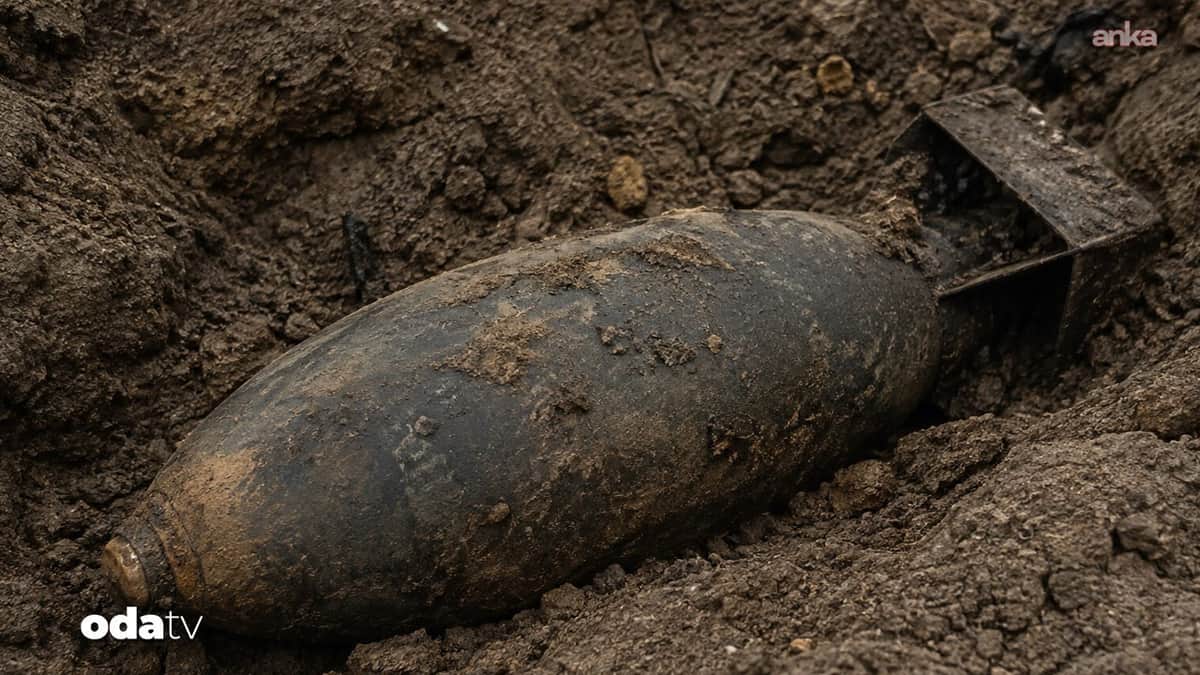 250 kilogramlık bomba bulundu 250 kilogramlık bomba bulundu